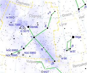 Constellation Cygnus, Credit: http://www.astronomytoday.com/astronomy/cygnus.html